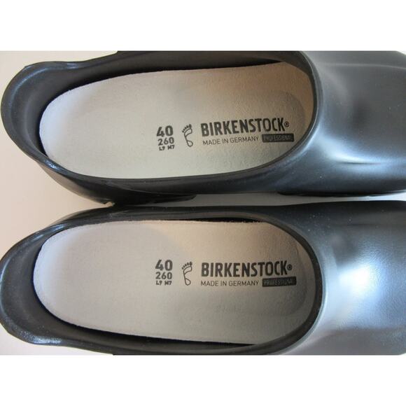 BIRKENSTOCK Professional Black US 9 Waterproof Slip On Doctor Nurse Server Shoes - Picture 2 of 10